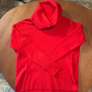 H by Halston Red Wool Sweater